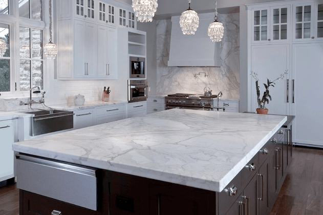Marble and Granite Bathroom Countertops