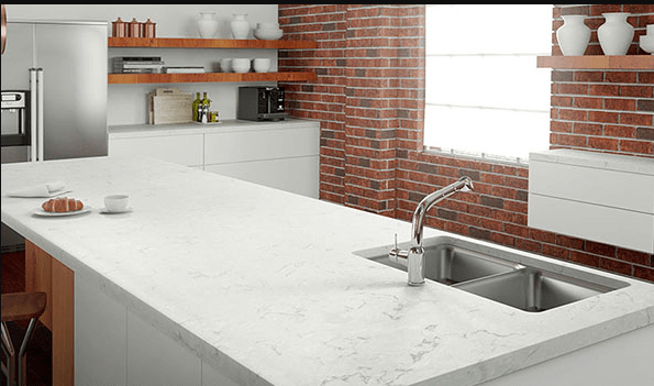 Do it yourself cleanup for marble kitchen countertops.