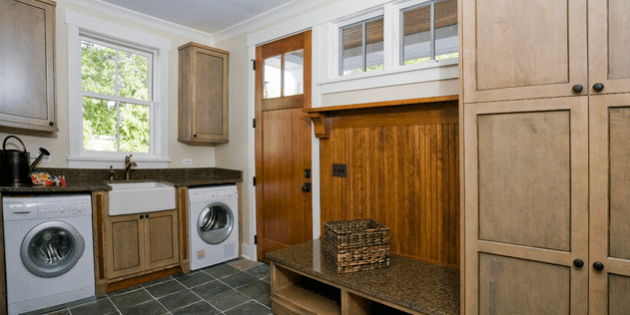 Unique Ways Homeowners Bring Granite into the Mudroom Unique Ways Homeowners Bring Granite into the Mudroom