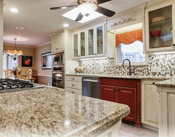 Is it true that granite countertops can be damaged by heat?