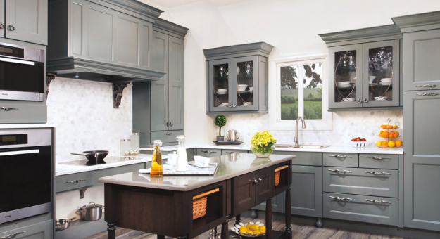 Know how Oak cabinets and Granite Mix unimpaired!!
