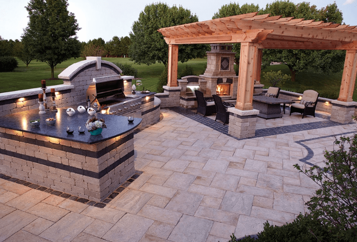 Elements to select in Outdoor Kitchen: