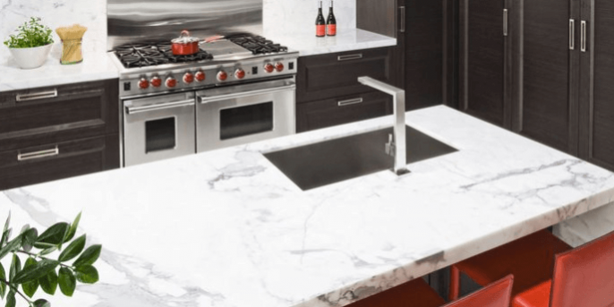 Designing a kitchen with marble countertops Designing a kitchen with marble countertops