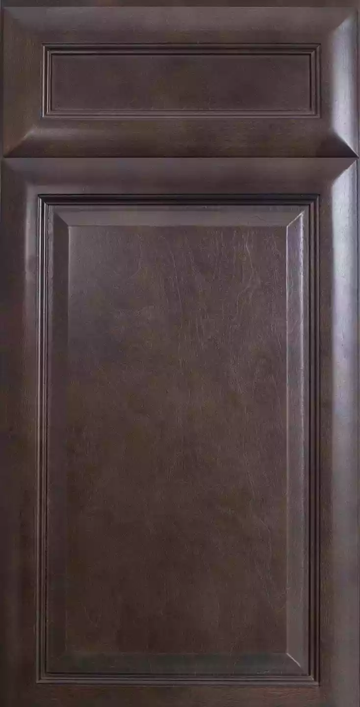 Kitchen Cabinet - Brown Shaker Cabinet Sample Door - Luxor Espresso