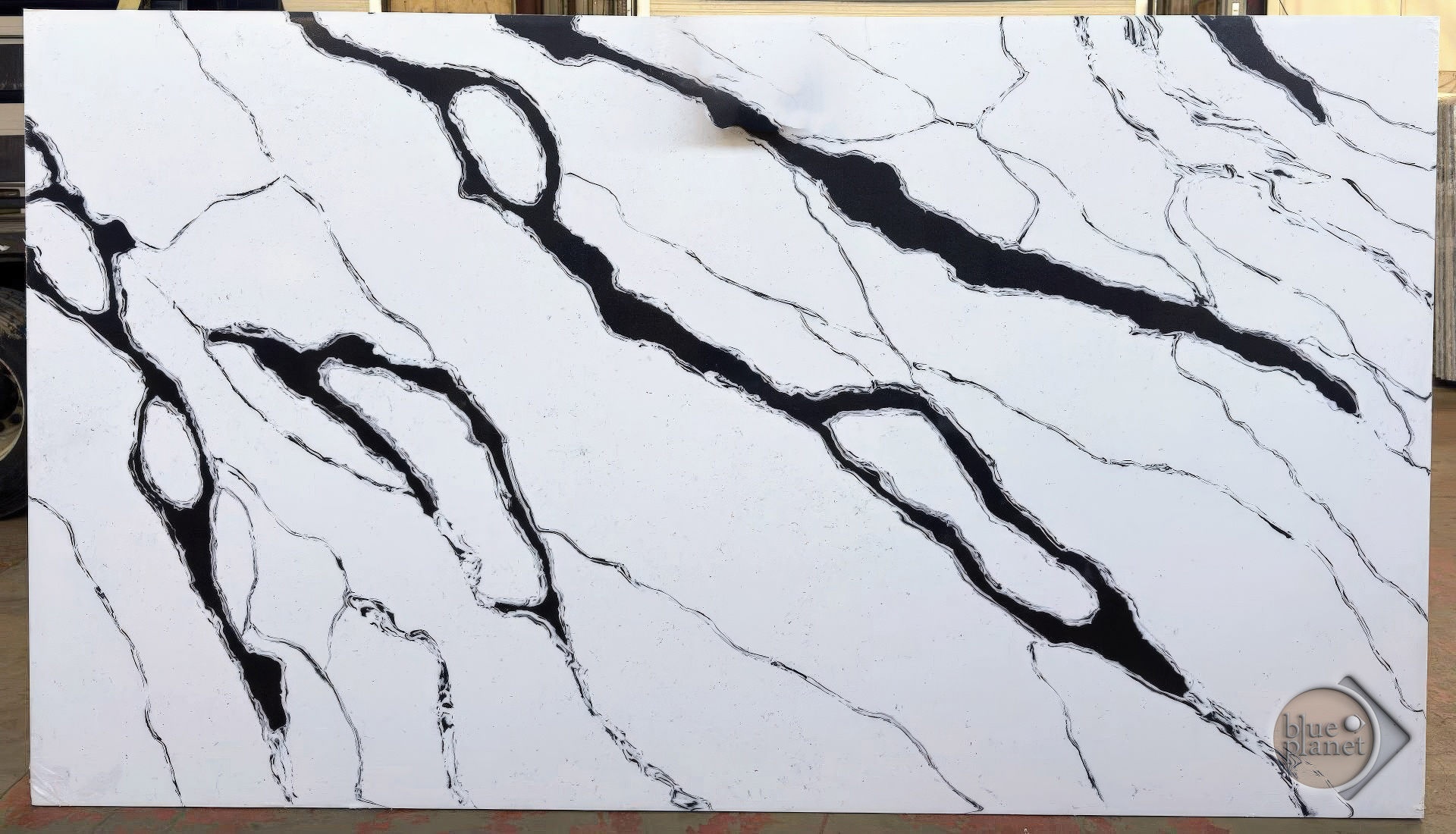 Bianco Tiffone Quartz - Blue Planet