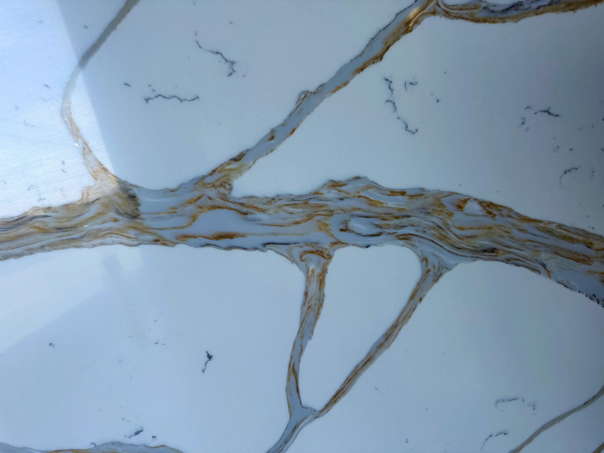 Calacatta Fountain Gold - Blue Planet