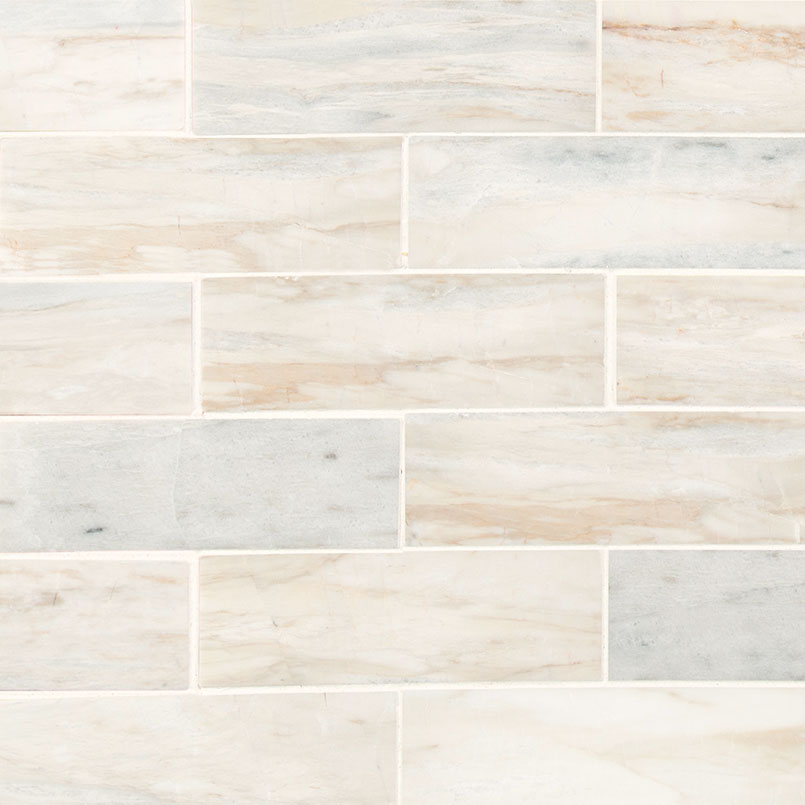 Angora Subway Polished Tile 2x6 - MSI Surfaces